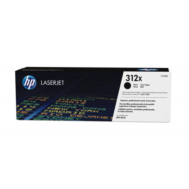 125241 HP CF380X Toner HP CF380X 312X serie 4400 sider ved 5% til MFP M476